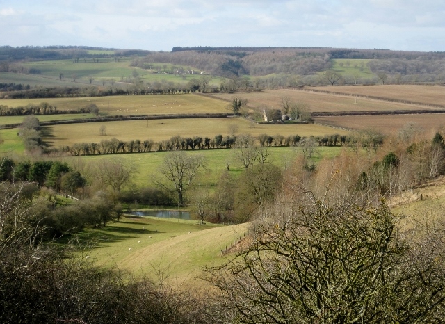 View of the Cotswolds from the Wildlife Walk